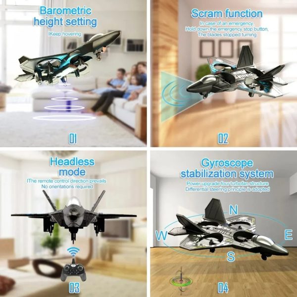 RC Stunt Jet With Remote Control
